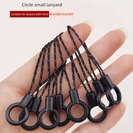 handphone wrist strap handphone strap handphone strap crossbody DIY Black Circle Bold Anti-drop Mobi
