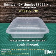 Thinwall Dm Jumbo 2 Ml Square Isi 1Pcs