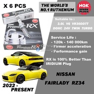NGK Premium RX Spark Plug - Nissan Fairlady Z 400Z RZ34 V6 3.0L VR30DDTT Twin Turbo DOHC 24V ( 2022 