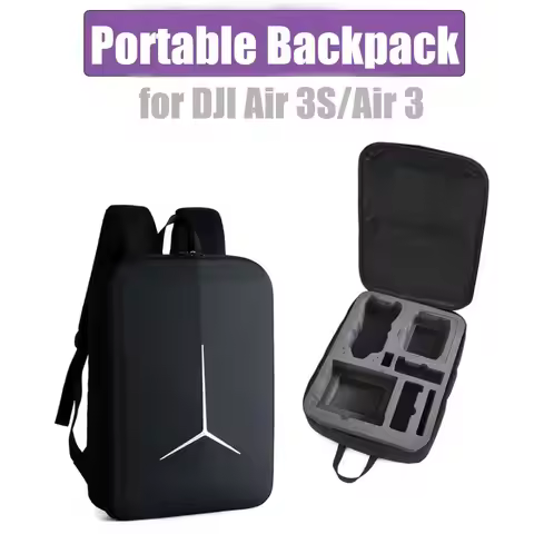 Backpack For DJI AIR 3S Storage Bag Compatible for DJI RC 2/RC-N2 Portable Bag Storage Box for DJI A