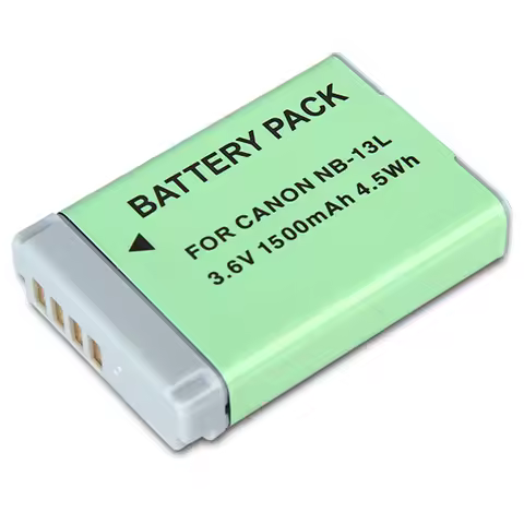 1500mAh For Canon NB13L NB 13L NB-13L Recharge Camera Battery For Canon PowerShot G5X G7X G9X G7 X M