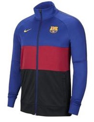 全新NIKE 公司貨 巴塞 FC Barcelona Jacket Dri-FIT 運動 外套 藍/紅 Royal 主場