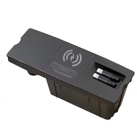 For A6 A7 2012-2018 Wireless Car Charger Splitter Telescopic Cable For A6 A7 2012-2018 Fast Charging