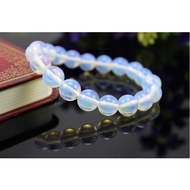 1pcs Natural Opal White Beaded Bracelets Fashion Bangles For Women Vintage Diy Jade Jewelry