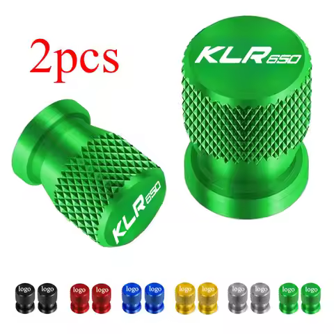 Motorcycle Standard Valve Cap Set Tire Caps Set For Kawasaki KLR650 KLX300 KLX300SM KLX230 KLX230SM 