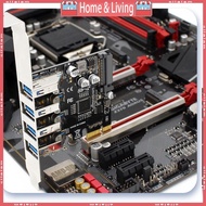 ci Desktop Computer USB for Express Expansion Riser Card 4 Port PCI-E to USB 3 0 HU