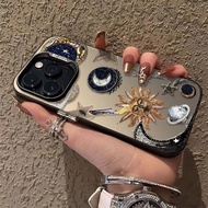 OPPO Sun, Moon and Stars Case For realme F19 A36 A38 A57 A58 A16 A17 A60 A77 C11 C15C30 C53