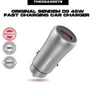 Clearance stock Original sendem car charger D9 45w fast charger