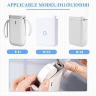 2X D101 D110 White Label Printing Paper Name Sticker Adhesive Book Stationery Labeling Machine Label