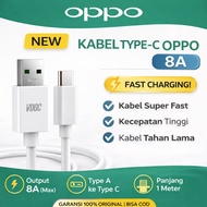 OPPO Type C 8A SuperVOOC Cable Fast Charging USB to Type C 1M Super Fast Oppo Charging Cable