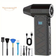 180000RPM Mini Air Blower  Fan Electric Power Display Handheld Dust Cleaner High Speed Duster Cleani