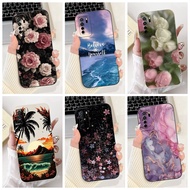 Huawei Nova 7 SE Case CDY-NX9B Silicone Cute Cat Fashion Butterfly Flowers Love Painted Cover Huawei
