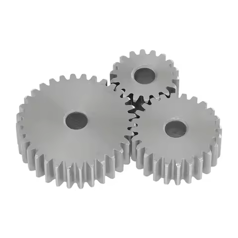 1PCS 1M Spur Gear 12T-30T 45# Carbon Steel 1 Module Straight Transmission Spur Pinion Gear