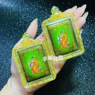 Thai Amulet 泰国佛牌(西瓦利騎鹿與拉胡護身牌 Sivali Mounted Deer With Rahu Amulet) 1set(OTB)