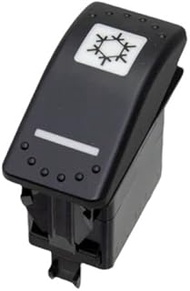 DVPARTS A/C Rocker Switch 202-2284 Compatible with Caterpillar 216B3 226B3 226B 236B 308E 252B 262B