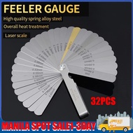 FUSSIN {24 hour ship out } 32 blade combination feeler gauge metric inch clearance filler measuring valve feeler gauge Valve feeler gauge Valve clearance gauge Feeler gauge set