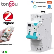 ZigBee RCBO Adjustable Smart Circuit Breaker Residual Current Circuit breaker With Over Current and 