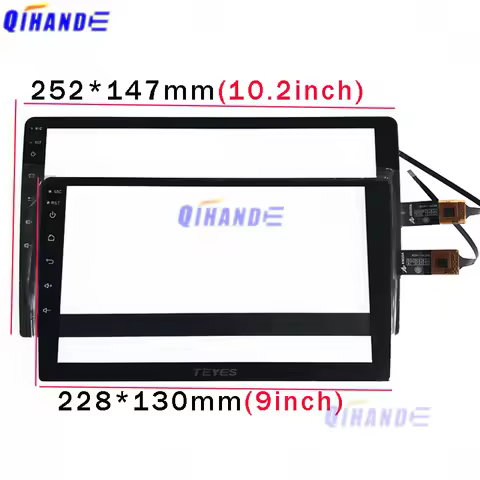 2.5D New Touch Screen Compatible For 9 inch,10.2 inch Touch Glass Digitizer KHX-1093 HYT KHX-9055B H
