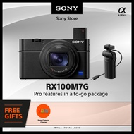 Sony Cyber-shot DSC RX100-VII/ RX100M7G Compact Camera with Unrivalled AF + VCT-SGR1 Shooting Grip