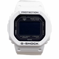 卡西歐 G-SHOCK GSQUAD 5600 系列 DWH56007JR 男士電子錶，黑色/白色配色，樹脂錶殼