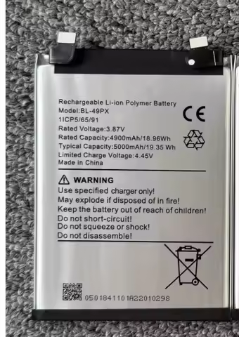 BL-49PX Large capacity Battery For infinix Note 30 Pro/GT 10 Pro/Zero 30 4G/Zero 30 5G Batteries New