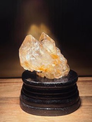 ✨ PAKISTAN SKELETAL HERKIMER DIAMOND QUARTZ 精品級巴基斯坦黃泥骸骨閃靈鑽  T5638