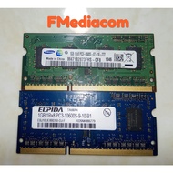 Laptop RAM DDR3 ELPIDA 1GB 1RXX8 PC3 10600S