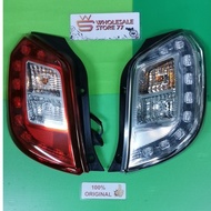 100% ORIGINAL AXIA SE PERODUA TAIL REAR LAMP RED WHITE LAMPU BELAKANG + SOCKET COMPLETE