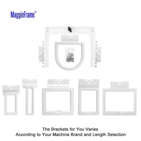 6in1 Fast Magna Frame Magnetic Frame Hoop for Brother PR600 PR650 PR655 PR670E PR680W PR1000 PR1050X