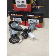 DEMAK DV110 MAIN SWITCH SET // DV110 MV110 DV MV 110 MAIN SWITCH IGNITION SUIS LOCK KEY SET RUMAH KU
