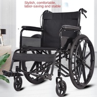 【Free Shipping】Manual Wheelchair With Toilet/ Light Folding/full Lying Half Lying/ Elderly Wheelchair Solid Tire