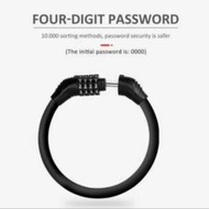 4 Digit Password Bicycle Lock Code
