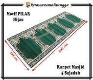 Karpet Sajadah Masjid 6 Gambar | Karpet Musholla | Karpet Sajadah Masjid Ukuran 105x360 dan 105x250 