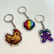 Stardew Valley Stardew Valley Valley Homemade Acrylic Pendant Keychain Game Peripherals Physical '10