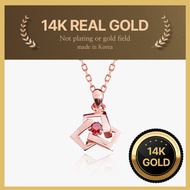 [Helene Jewelry] 14K real gold Julia gold Necklace