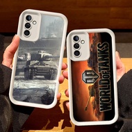 White Casing for Samsung A33 A52 A53 A52S S24 S20 A73 A13 A23 M15 A32 A72 A17 S21 FE A26 5G S128 Wor