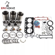 3TNE88 3TNV88 Engine Rebuild Kit Fit for Yanmar VIO40 B37-2B TB135 A7C Excavator Skid Steer Loader F