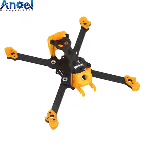 Angel35 HD 3.5inch Carbon Fiber FPV Frame Kit with 3D Print Ultralight For Racing Freestyle Quadcopt
