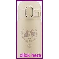 [click here]ZOJIRUSHI Zojirushi Water Bottle One Touch Stainless Steel Mug Seamless 0.24L Beige SM-W