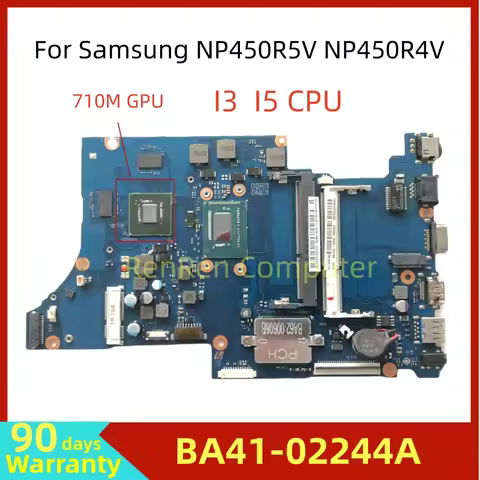 BA41-02244A Mainboard For Samsung NP450R5V NP450R4V 4450RV 450R5V 450R4V Laptop motherboard HM76 DDR
