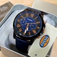 Men's Watch FL G*a*t FS5061 Chronograph Black Navy Leather