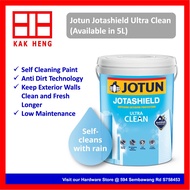 (+Gift) Jotun Jotashield Ultra Clean Paint (5L) Exterior Wall Self Cleaning Paint Anti Dirt Technolo