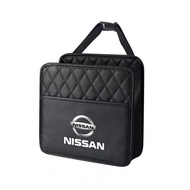 Sieece Leather Car Seat Back Organizer Car Storage Car Interior Accessories For Nissan Note GTR Qashqai Serena NV350 Kicks Sylphy NV200 X Trail Teana Elgrand