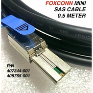 FOXCONN EXTERNAL MINI-SAS CABLE - 0.5 METER