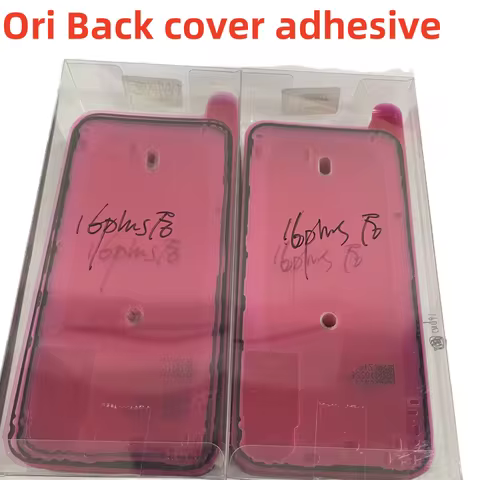 50pcs Ori Red Tape Adhesive Replace for iPhone 14 15 16 plus 15promax 17air 17promax Waterproof Back