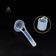 [Z&P-t] 15/30/70/120ml Plastic Measuring Coffee Scoop With Scale Baking Utensil Milk Powder Laborato