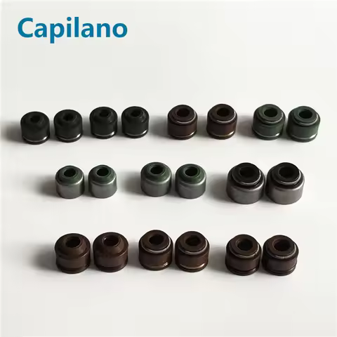 2PCS Valve Stem Oil Seal For Honda CG125 CG150 YP125 YP250 ZY125 SRZ150 JH70 GY6 50 125 CBT125 racin
