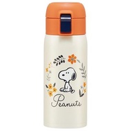 Skater - Snoopy 350ml 不銹鋼保溫水壺 4973307575372