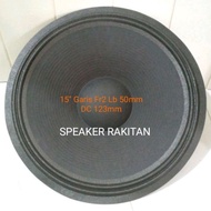 Daun Speaker 15 inch Fullrange lubang 2 inch + Duscup .(2pcs set)