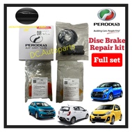 PERODUA MYVI LAGI BEST /ICON / AXIA / BEZZA FRONT DISC BRAKE CALIPER REPAIR KIT SET 04478-BZ110 /044